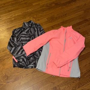 NWOT Lot of 2 athletic jackets sz M.